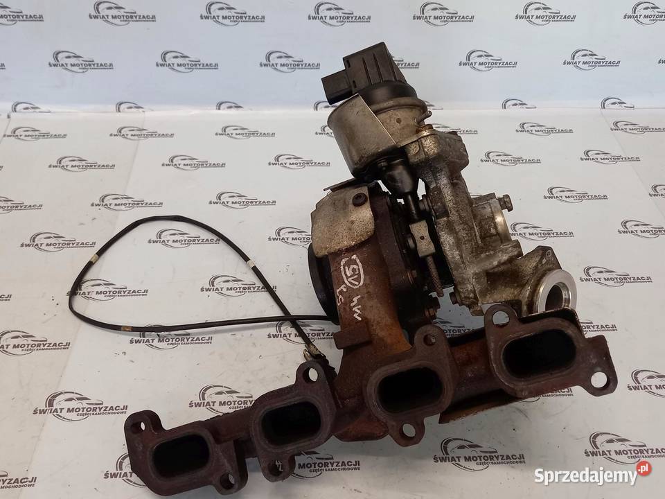 AUDI VW SKODA 16 TDI CAY 12r turbosprężarka sprzedam