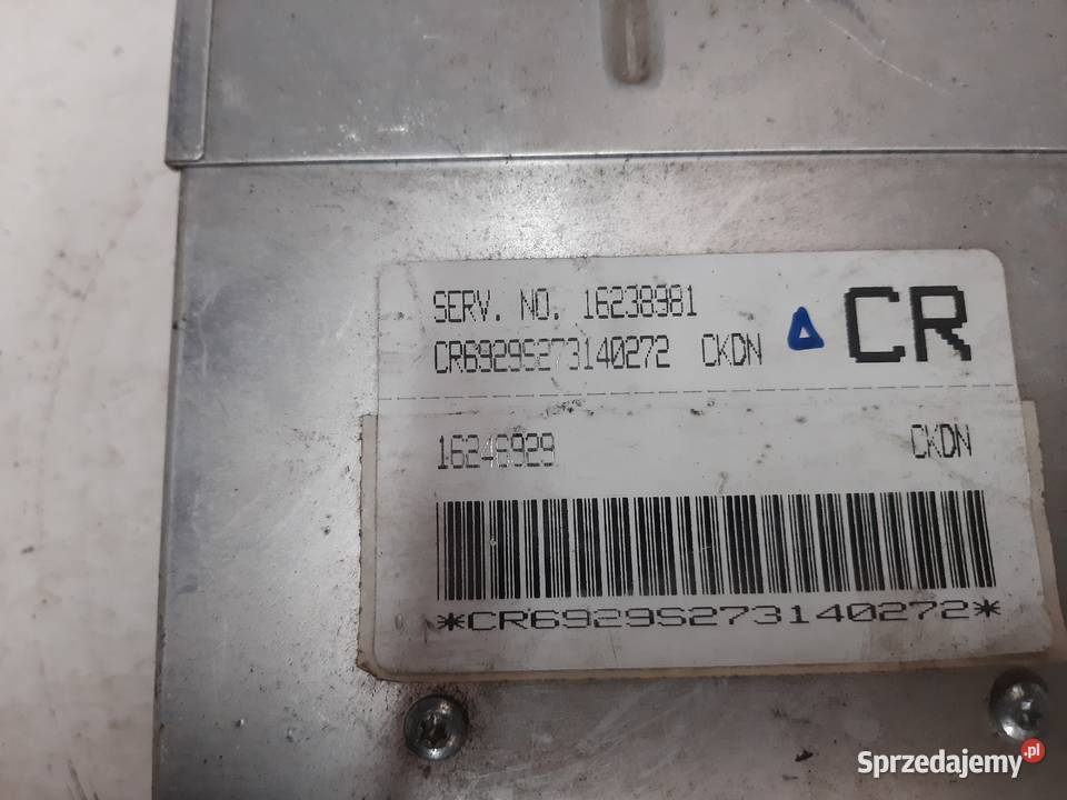 Sterownik Silnika ECU Komputer 16238981 DAEWOO Ksawerów