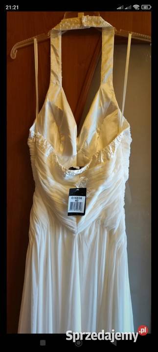 Zjawiskowa Długa Sukienka Wieczorowa Patrizia dolnośląskie