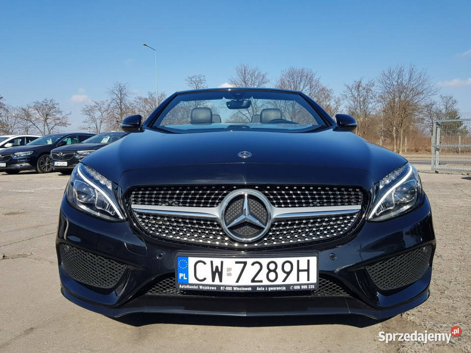 Mercedes C 200 C200 Kompressor Cabrio Salon serwisowany w ASO kujawsko-pomorskie Włocławek