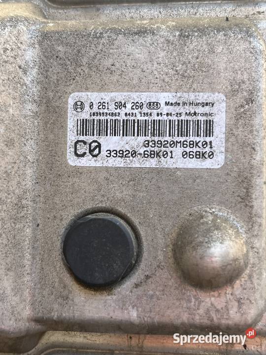 Komputer sterowania silnika Suzuki 0261904260 zachodniopomorskie Szczecin