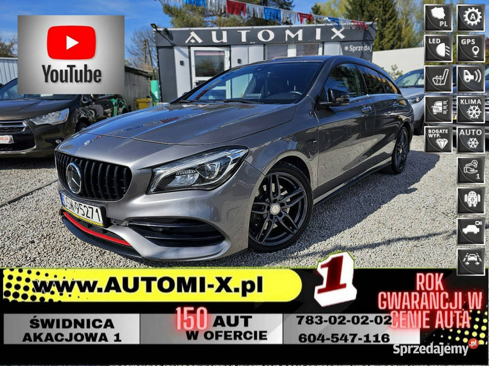 Mercedes CLA 220 OKAZJA AMG22 177 1 system Start-Stop dolnośląskie Świdnica