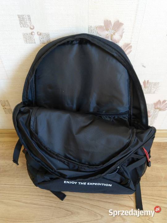 NOWY Plecak turystyczny sportowy 35L czarny z