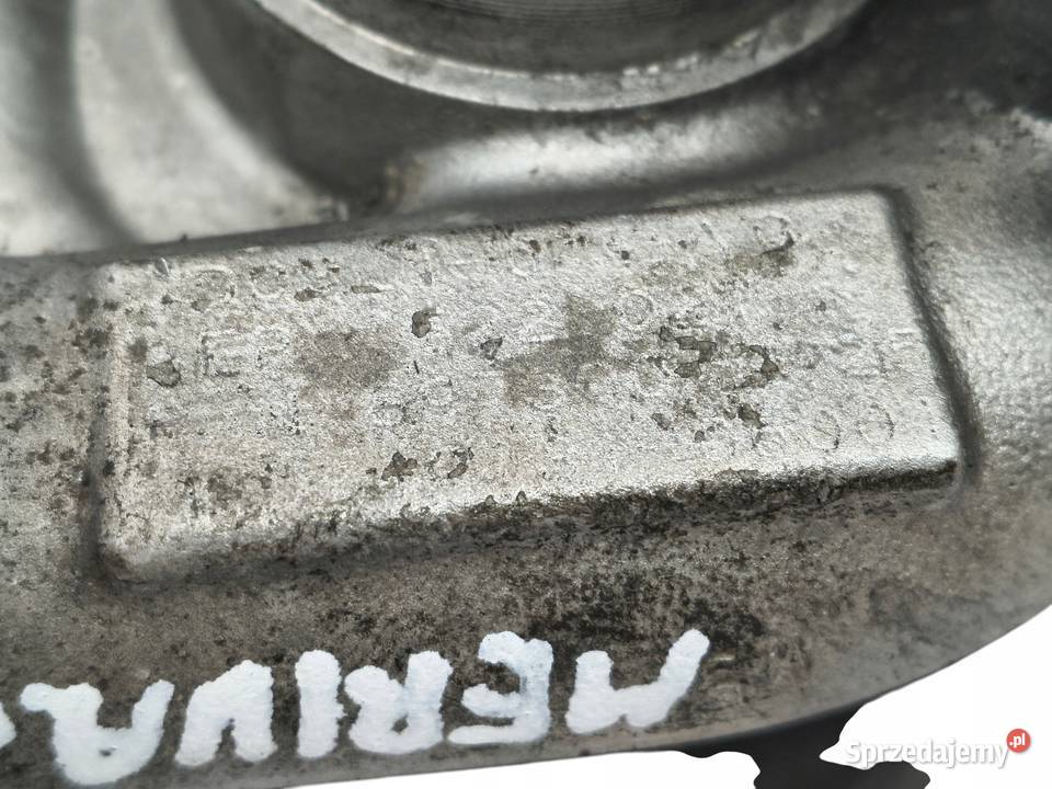 TURBOSPRĘŻARKA Opel Zafira B Astra J Meriva A 17