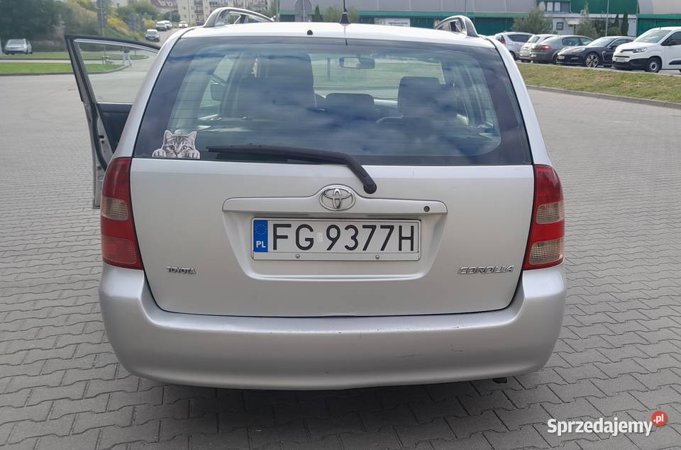 Toyota Corolla 16 2004r nieuszkodzony Gorzów Wielkopolski