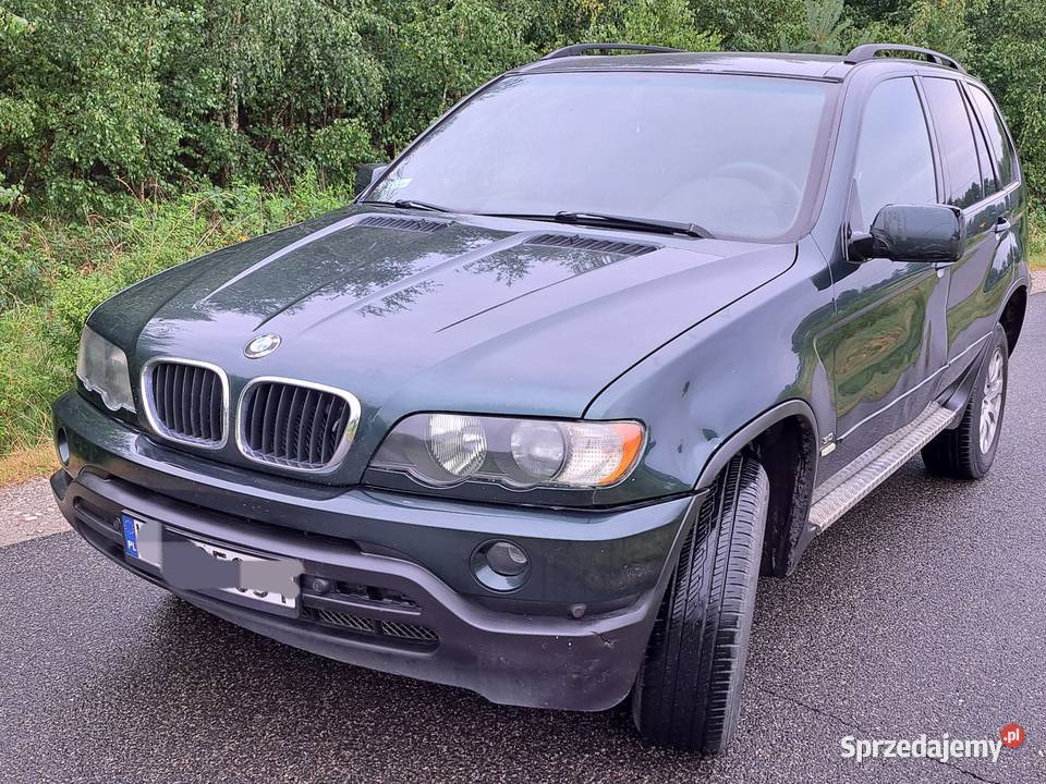 Sprzedam BMW X5 30 diesel 4x4 2003r automat Rok produkcji 2003 X5 Żyrardów