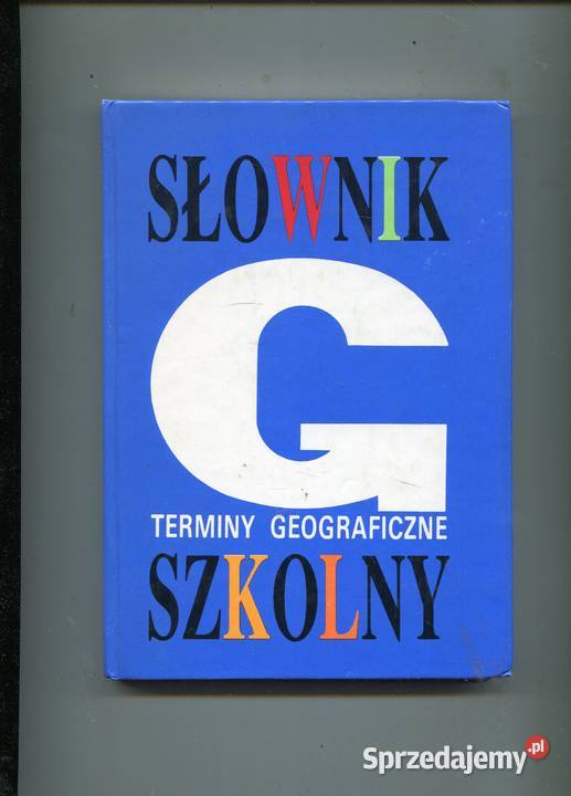 Słownik szkolny Terminy geograficzne Szczecin
