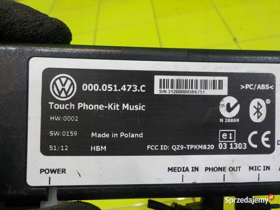 VW POLO V 6R 12 B 13r 5D sterownik modul Suków sprzedam