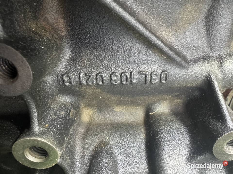 Blok z wałem VW AUDI 20 tdi Świebodzin