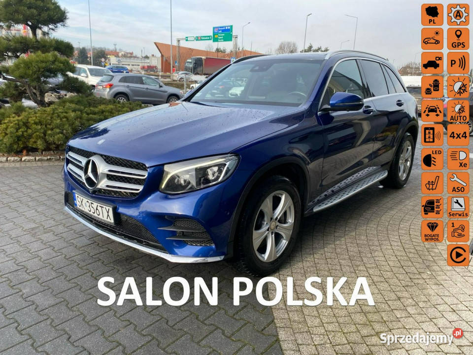 Mercedes GLC 250 SALON kamera 4matic podgrz fot Żory