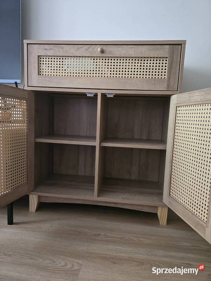 Komoda boho rattan HOMLA NOTTO 74 x 86 x 35 Stan 86cm Piaseczno