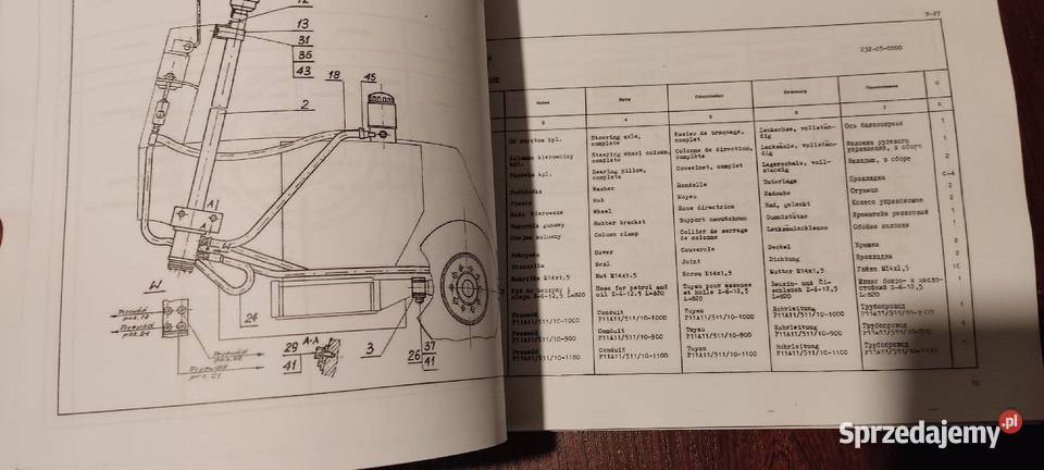 Katalog części Rak 7a7b Stalowa Wola