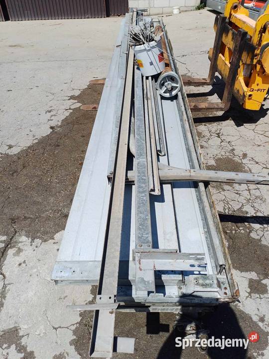 Drzwi segmentowe brama 5x4 z przeszkleniem Bramy kujawsko-pomorskie Wrocki sprzedam