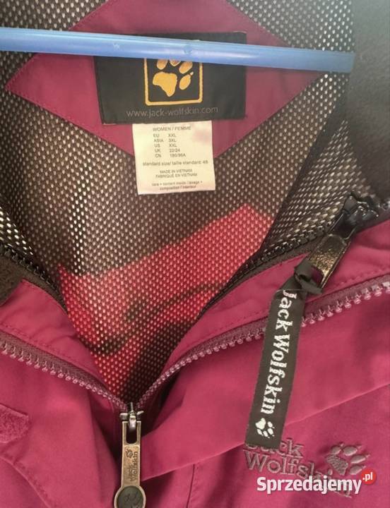 Kurtka jack wolfskin Warszawa sprzedam