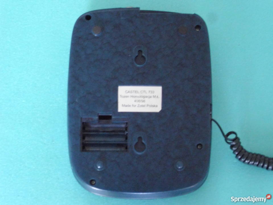 Telefon stacjonarny głośnomówiący Castel CTL 733 Wrocław