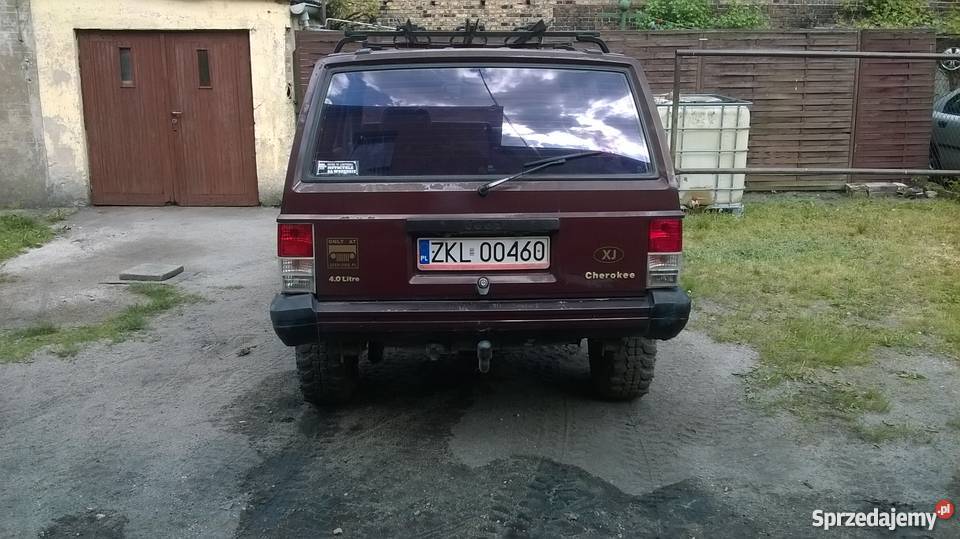 Jeep Cherokee XJ 40gaz OffRoad Samochody osobowe