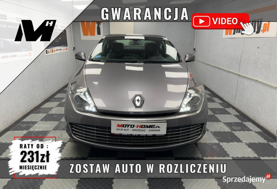 Renault Laguna 2.0DCi 5L/100km, nawigacja, Coupe, LED, xenon GWARANCJA