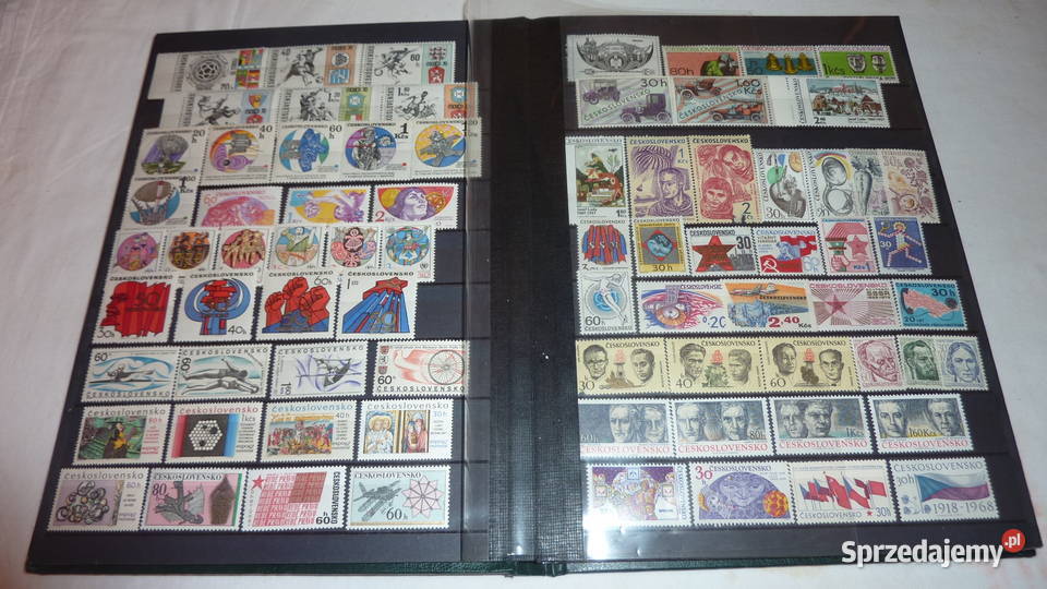 Klaser znaczków Czechosłowacja Bukowno