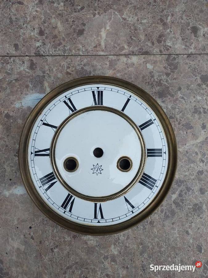 674 Tarcza starego zegara ściennego Junghans 145