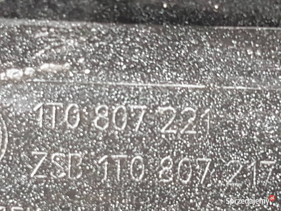 VW TOURAN I ZDERZAK PRZOD SPRYSKIWACZE 1T0807221 wielkopolskie Turek