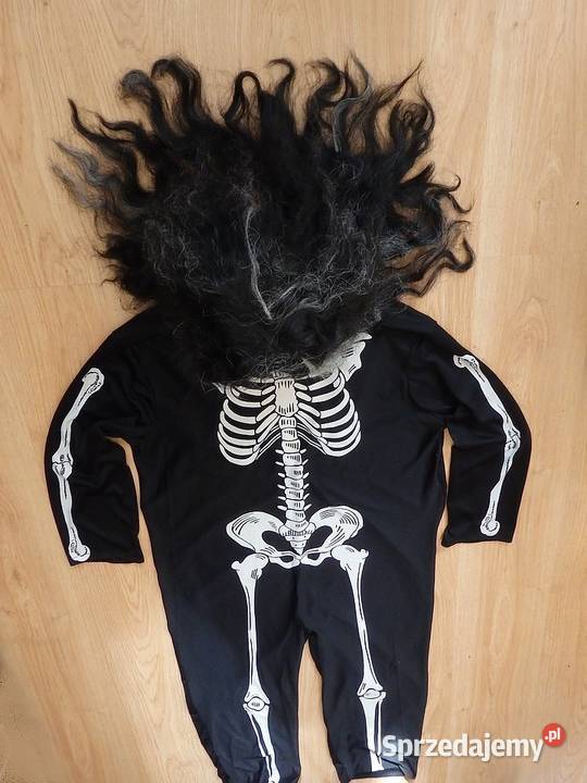 Duży Kostium Kościotrup Peruka Made in USA Pozostałe podkarpackie Rzeszów sprzedam