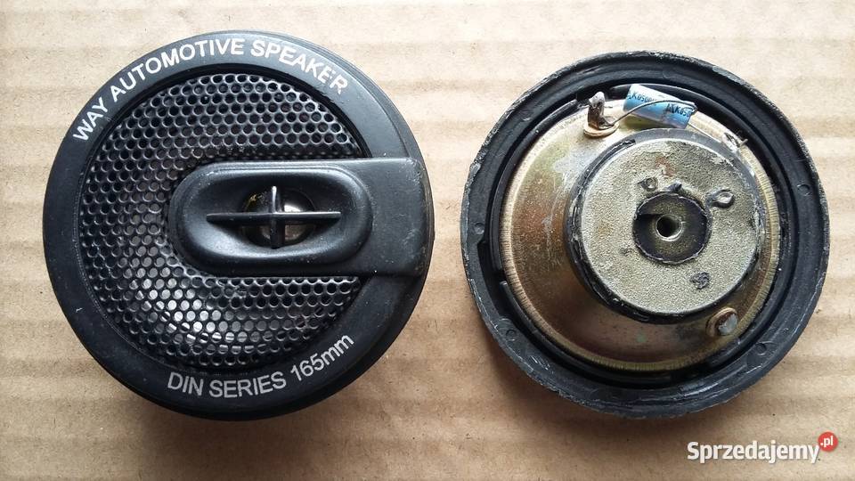 Głośniki wysokotonowe tweetery 2 z ładnymi Gdańsk sprzedam