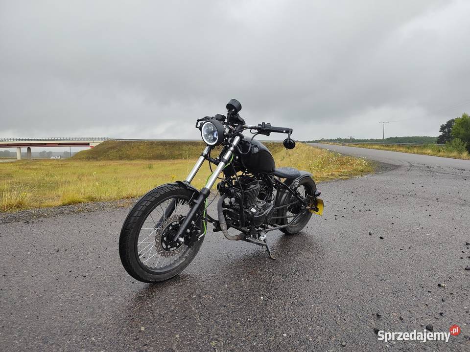 Junak m12 vintage custom bobber sam chopper Junak Raków