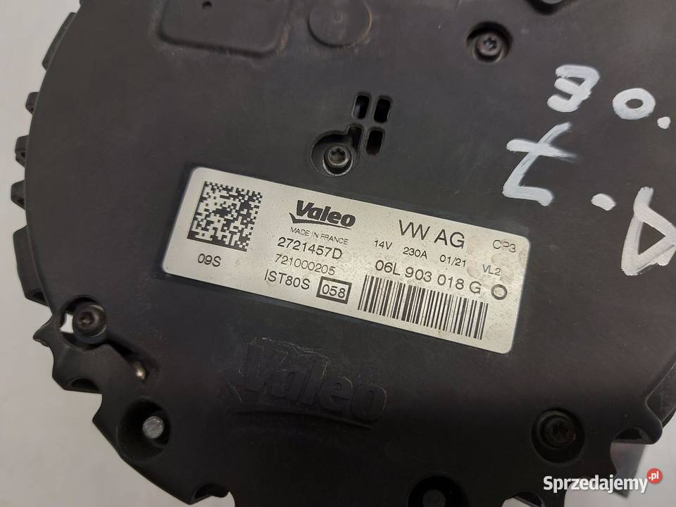 Audi A7 II 4K8 4M0 TFSI ALTERNATOR 06L903018G