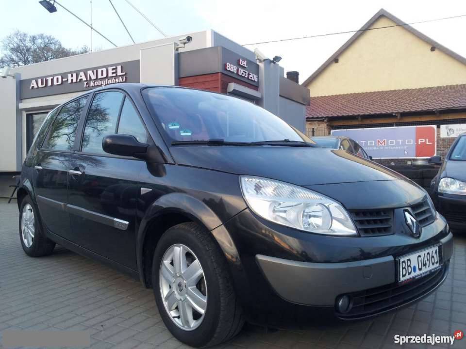 Na sprzedaż Renault Scenic czarny opolskie Krzywizna