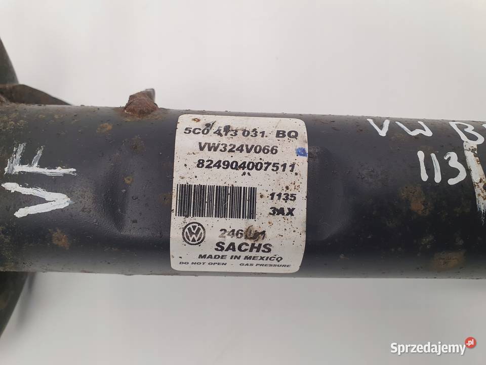 LEWY AMORTYZATOR SPRĘŻYNA PRZÓD Vw Audi Skoda Chełm