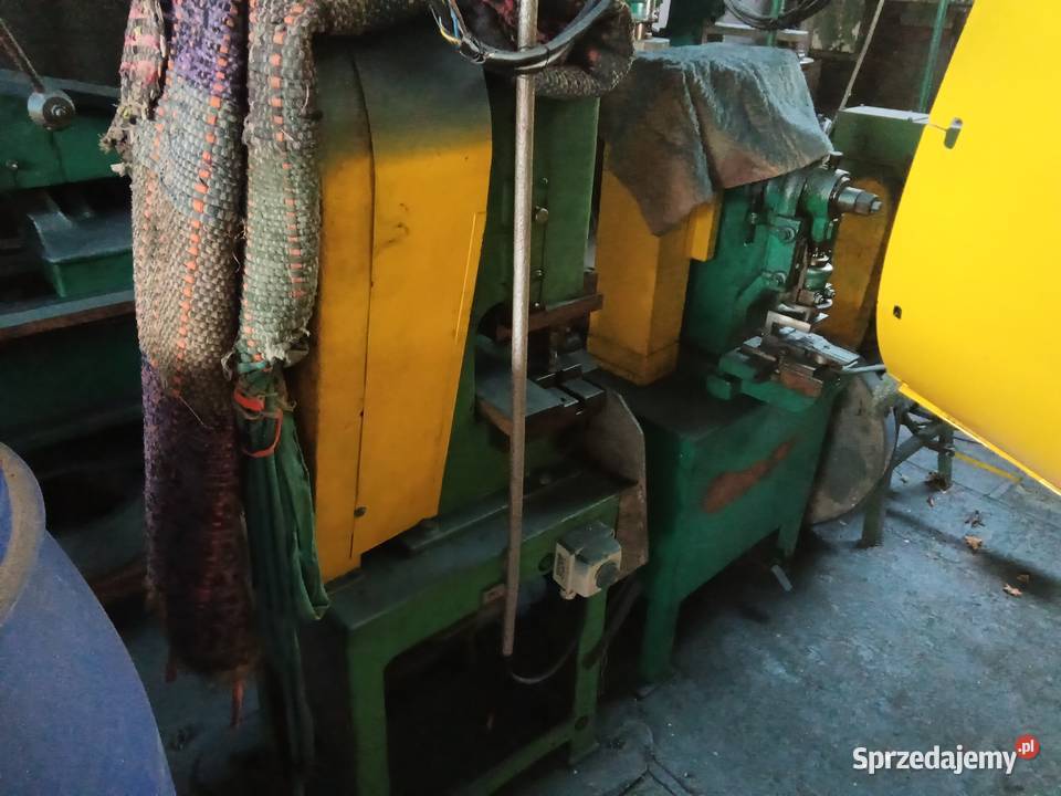 Maszyny poprodukcyjne obróbka metalublachy Produkcja