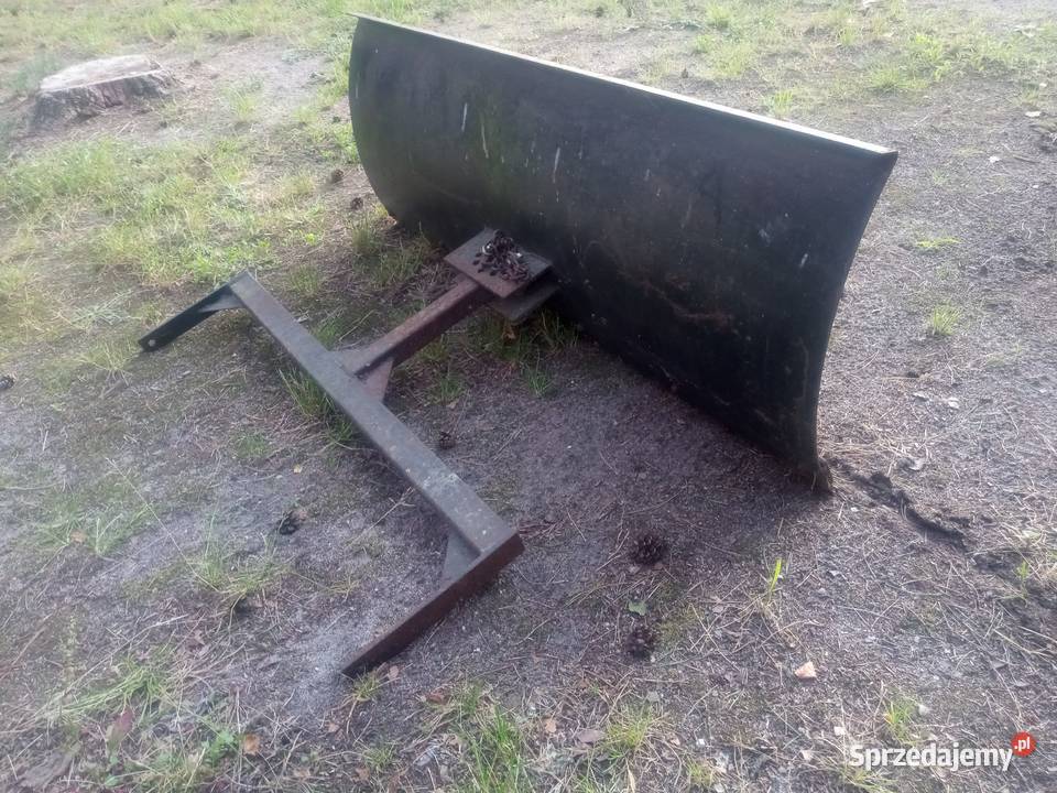 Pług do odśnieżania traktorek kosiarka quad wielkopolskie Skórka