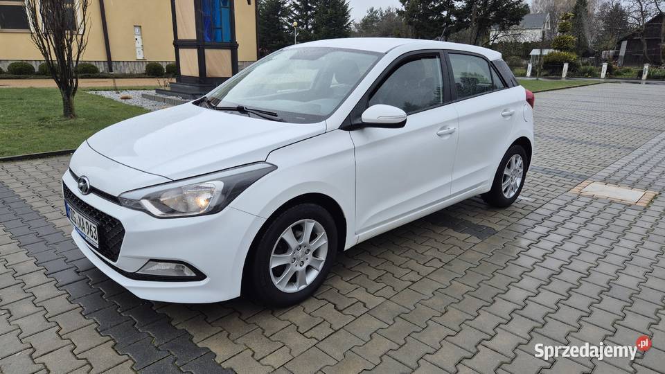 HYUNDAI I20 12 84 OPŁACONY BEZWYPADKOWY biały Rzeszów