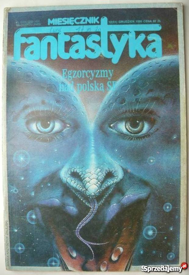 FANTASTYKA 1986 12 51 MIESIĘCZNIK WIEDŹMIN Warszawa
