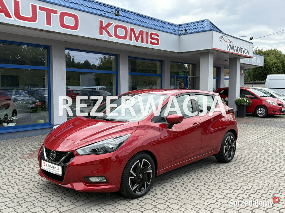 Nissan Micra Rezerwacja K14 2017 VAT marża Tarnowskie Góry