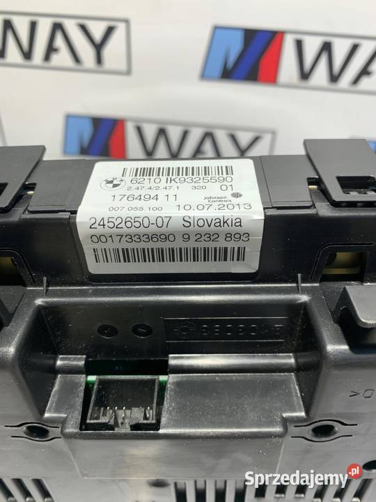 BMW F30 F31 F32 F34 F36 LICZNIK ZEGARY BENZYNA osobowe dolnośląskie