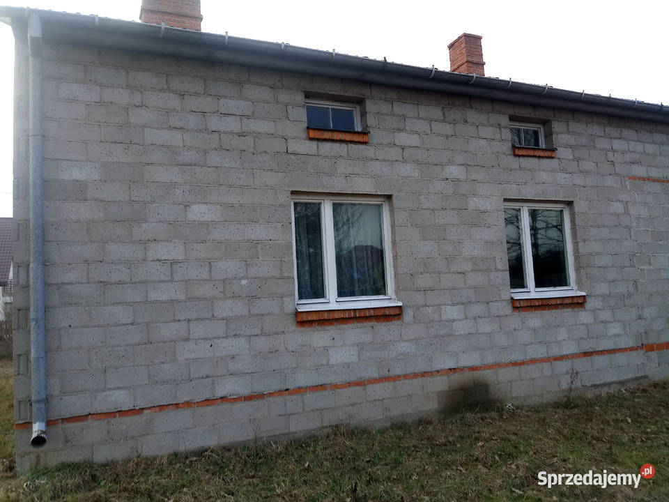 Dom z działką w stanie surowym 725m2 Jedlnia-Letnisko