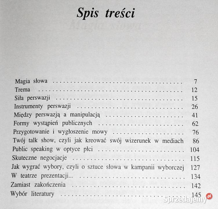 Sztuka wystąpień publicznych Ewa Chełm