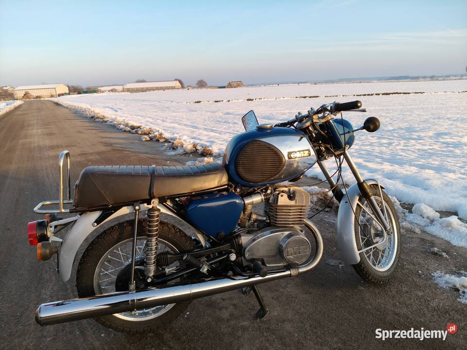 MZ TS 250 1975r z dokumentami do rejestracji wielkopolskie Nowe Skalmierzyce