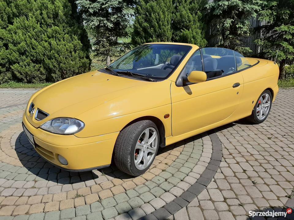 Renault Megane I cabrio lift 16 16v LPG alufelgi elektryczne lusterka Stopnica