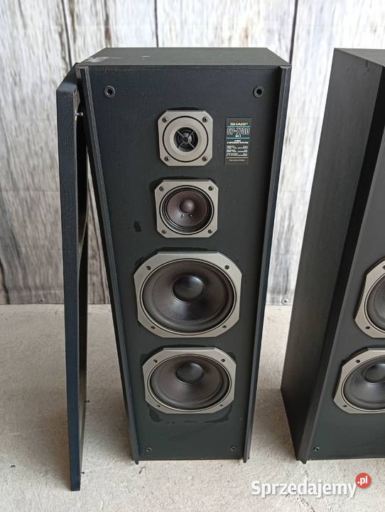 Kolumny SHARP CP7700 mocne 2 x 250 wat 8 ohm 145 kujawsko-pomorskie Byczyna