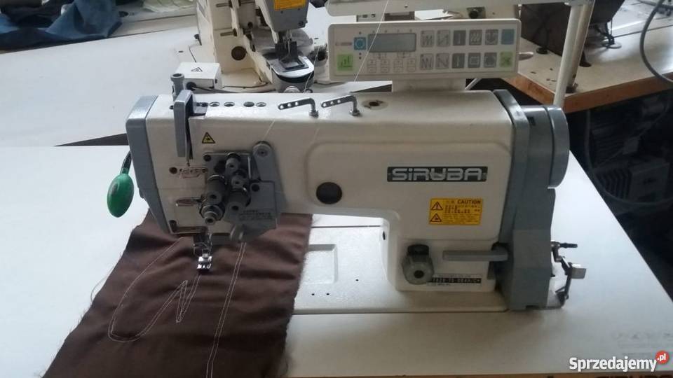 Dwuigłówka Siruba Servo 230 Automat Pfaff Juki Produkcja Wałbrzych