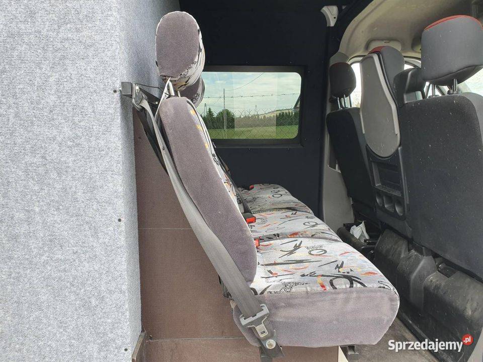 FOTELE DRUGI RZĄD RENAULT MASTER III 2013 osobowe Pozostałe Lipno