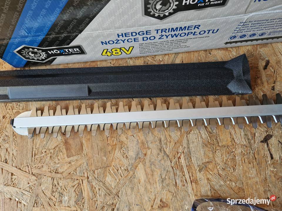 Nożyce do żywopłotu krzewów 2x aku 48v Głogowa