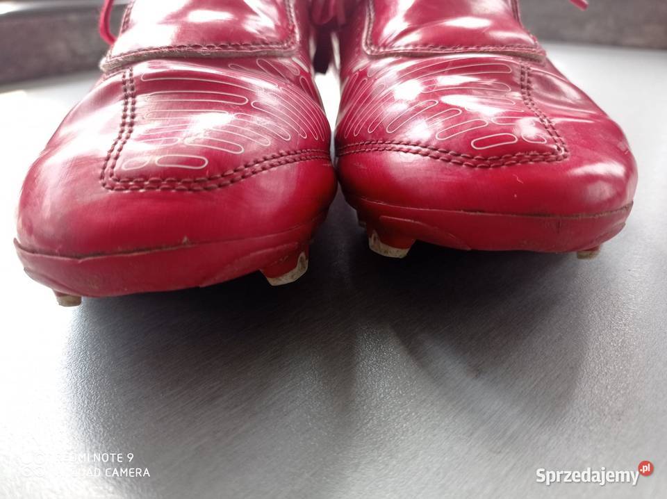 Adidas buty piłkarskie czerwone korki r38 Lubartów