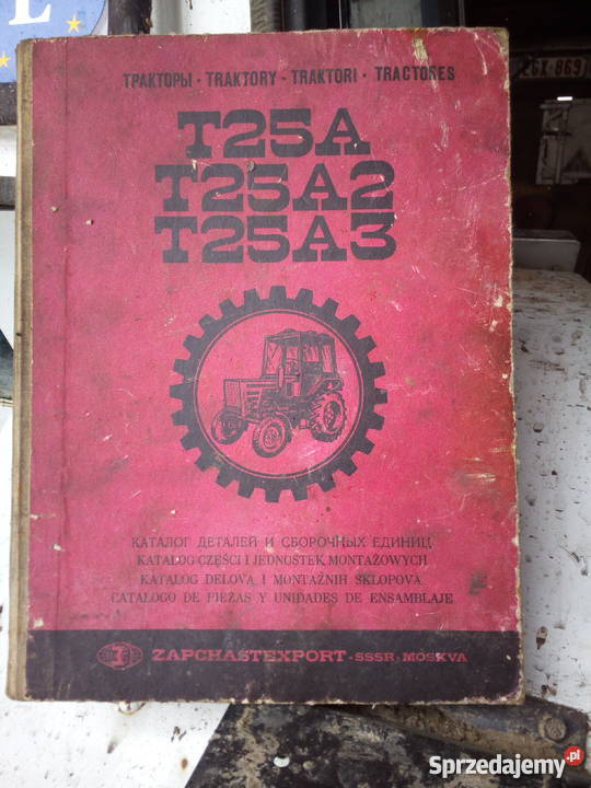 Książka instrukcja wladymirec T25 Ciągniki Aksmanice sprzedam