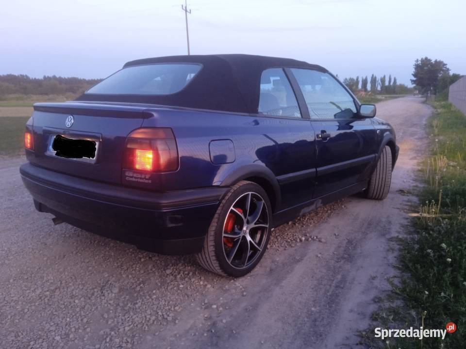 VW Golf III 18BG Cabrio Karmann Zadbany Golf Lubartów