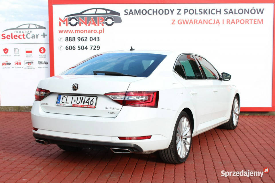 koda Superb LaurinKlement 20 TSI 280 4x4 Salon napęd 4x4 kujawsko-pomorskie