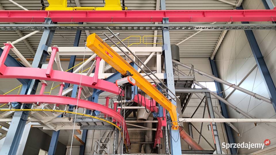 Żuraw przyścienny obrotowy Konecranes 500 żuraw