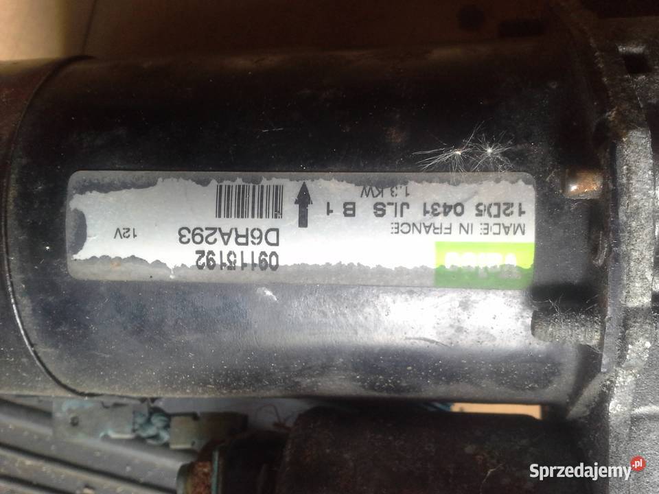 OPEL MERIVA A corsa combo rozrusznik valeo 14 osobowe Dęblin